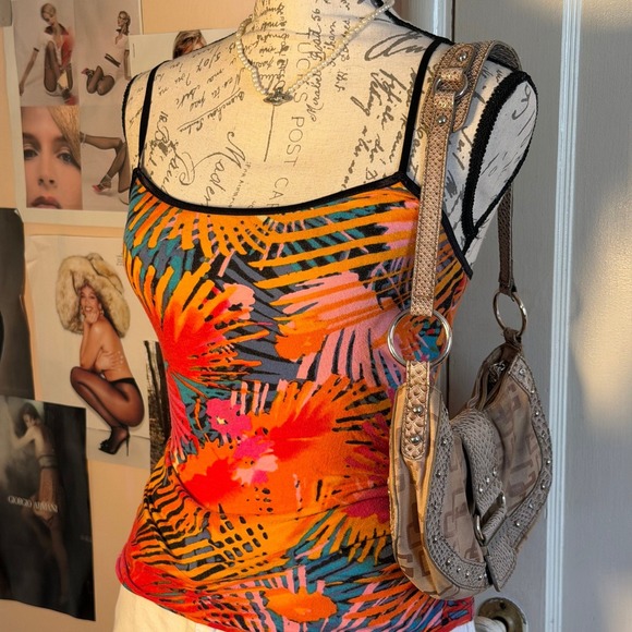 Wet Seal Tops - Y2K Wet Seal Grail Cotton Tank